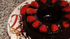 Calda cremosa de chocolate