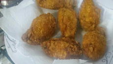 Frango empanado super crocante