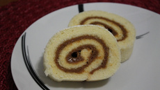 Rocambole de doce de leite