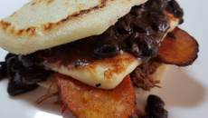 Arepa Pabellón (Receita Venezuelana )