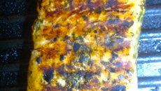 Salmão no grill