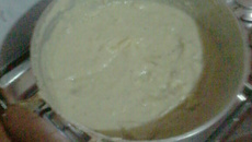 Mingau de banana simples