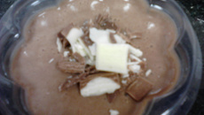 Mousse de chocolate simples