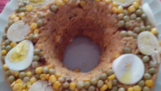 Cucuz de legumes paulista de Natal