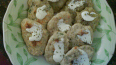 Bolinho de arroz assado