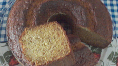 Bolo de Banana da vizinha
