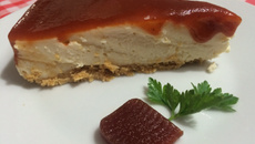 Cheesecake romeu e julieta