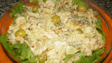 Salada de macarrão Acioly