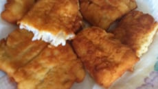 Filé de peixe rápido à milanesa