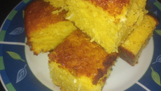 Bolo de abóbora crua