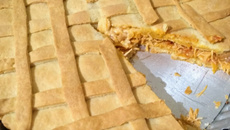 Torta de frango que derrete na boca