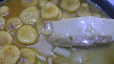 Torta mousse de banana