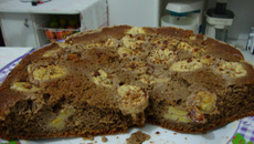 Bolo de banana (vegan)