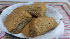 Pão de minuto integral