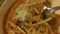 Estrogonofe rapidinho de soja (PTS)