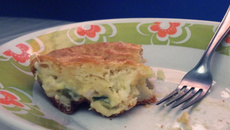 Assado cremoso de palmito