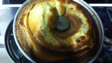 Bolo de iogurte natural