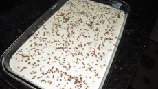 Pavê biscoito de maisena prático