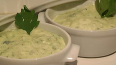 Patê de alho com cheiro verde