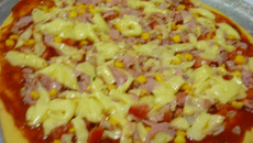 Pizza prática de liquidificador