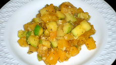 Refogado de abóboras