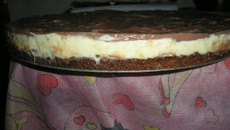 Torta de limão com chocolate