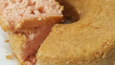 Bolo com suco em pó