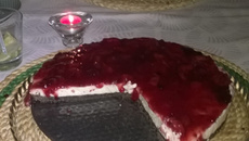 Cheesecake chocolate branco e oreo