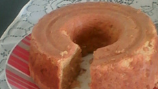 Bolo de laranja integral