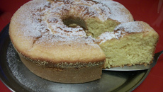 Bolo rústico de milho verde