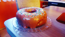 Bolo de chocolate fofinho