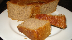 Bolo saudável de banana