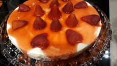 Cheesecake fácil sem forno