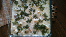 Filés de peixe ao creme