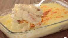Filé de Peixe ao Molho de Nata à minha moda