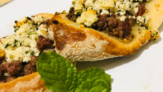 A melhor receita de esfiha aberta