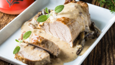 Lombo com laranja na pressão by Grazi