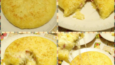 Batata recheada/rostie