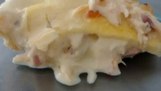 Torta de frango de massa folhada