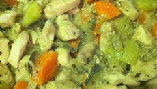 Frango à la Ratatoullie