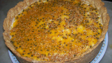 Torta de maracujá Dedê