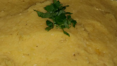 Purê de banana da terra