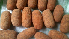 Croquete de carne moída