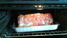 Lombo suíno recheado