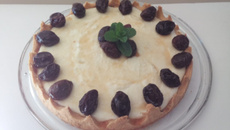 Torta de manjar diet