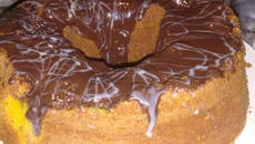 Bolo de cenoura diferente