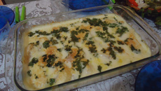 Peixe cremoso
