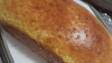 Pão caseiro de cenoura