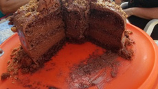 Bolo Mousse de Chocolate