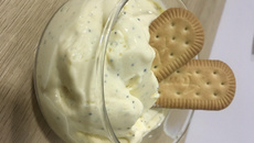 Mousse de maracujá rápido com 3 ingredientes